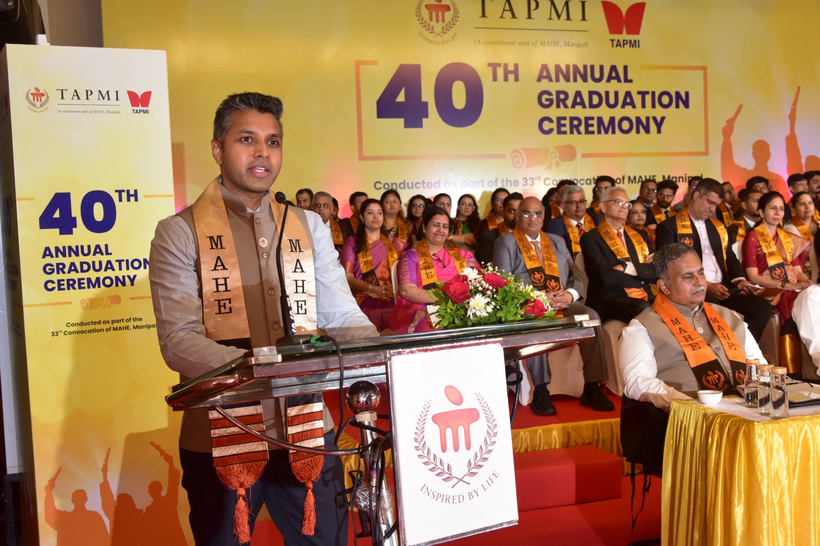 521 Graduate at T A Pai Management Institute’s 40th Annual Convocation Ceremony; Arundhati Bhattacharya Calls for Future-Ready Leadership